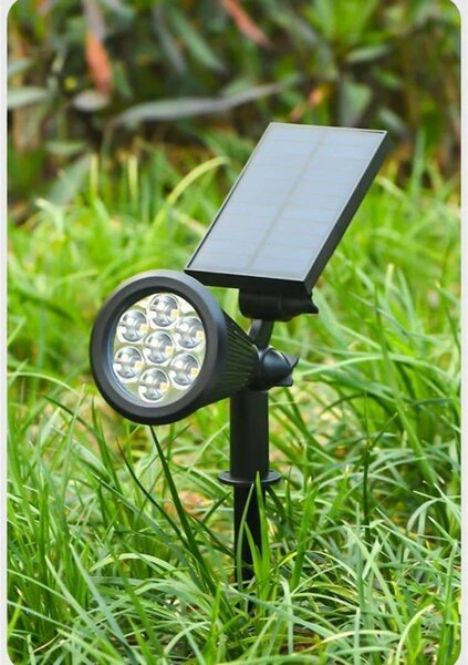 Lampe pelouse solaire a lED