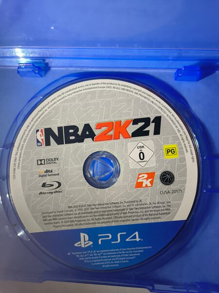 NBA 2K21 CD PS4