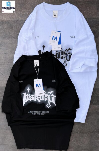 T-shirt unisexe mode décontractée