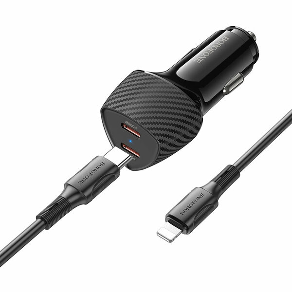 YOUSHENQKU Car Charger 45W Y34 - Ultra-Fast Dual USB Chargin