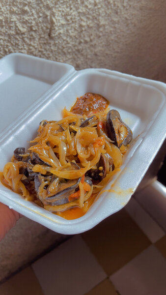 Délicieux repas africain