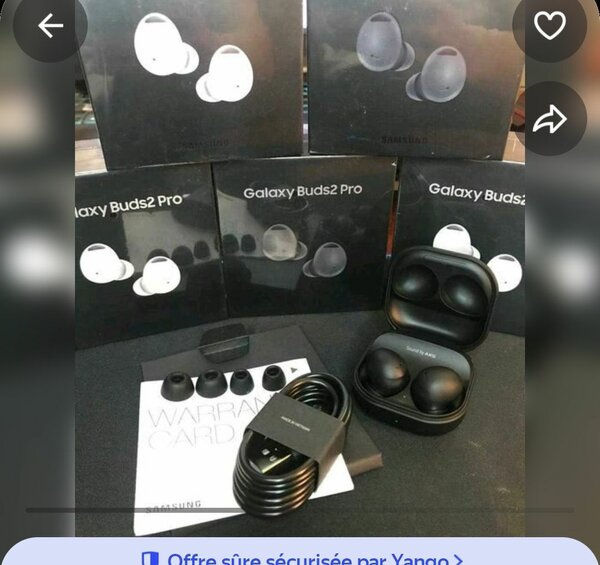 Écouteurs Samsung Galaxy Buds2 Pro