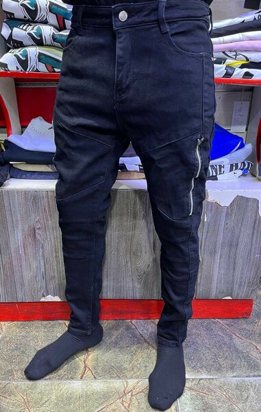 Pantalon cargo homme noir