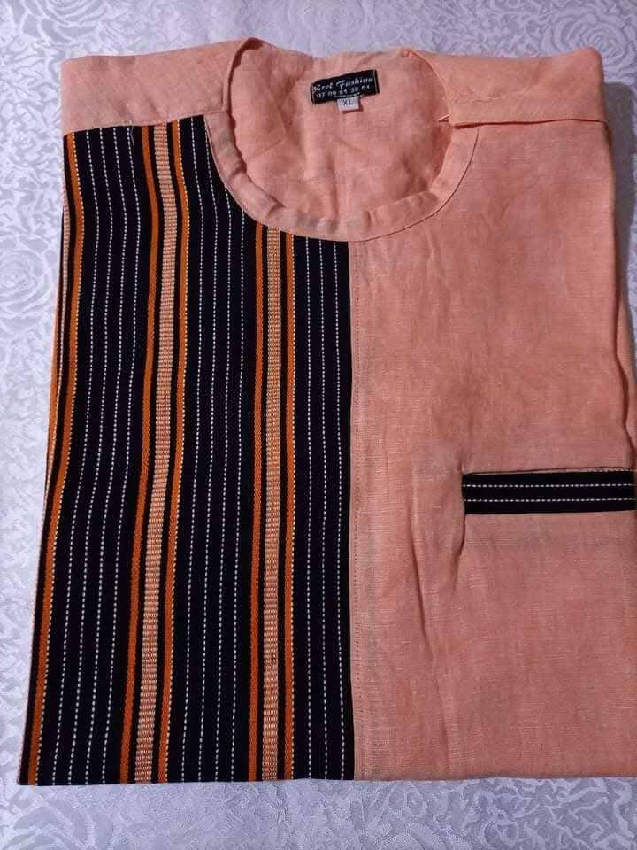 Chemises  en lin avec bandes