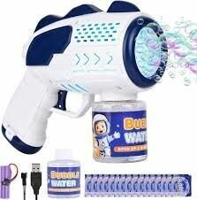 Pistolet à bulles lumineux