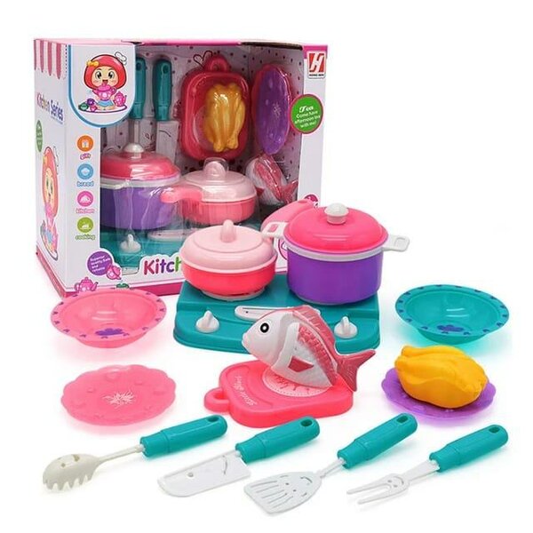 Ensemble de jeu de simulation de la série de cuisine pour fi