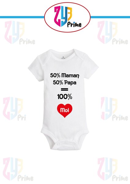 Barboteuse – Maman + Papa = Moi