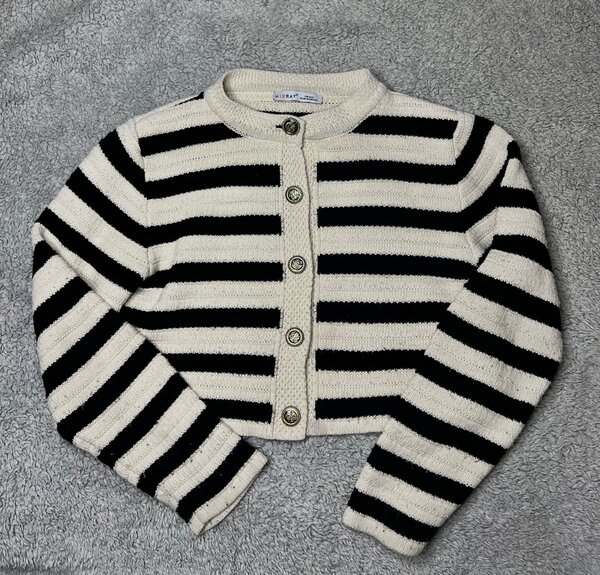 Кардиган в полоску