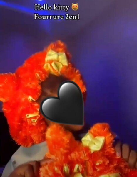 Chapeau Fourrure Hello Kitty