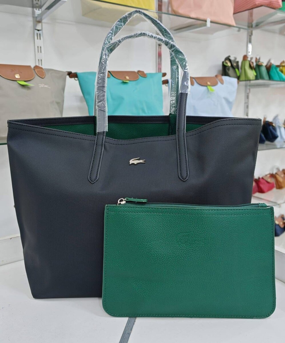 Sac cabas Lacoste avec pochette