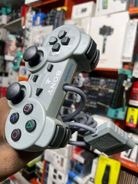 Manette Sony PS2 filaire pour jeux vidéo