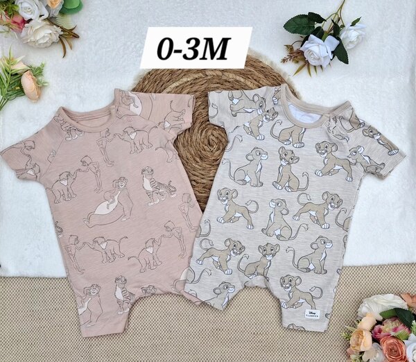 Ensemble Rompers Bébé 0-3M