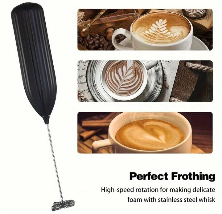 Electric Milk Frother, Mini Milk Foamer, Handheld