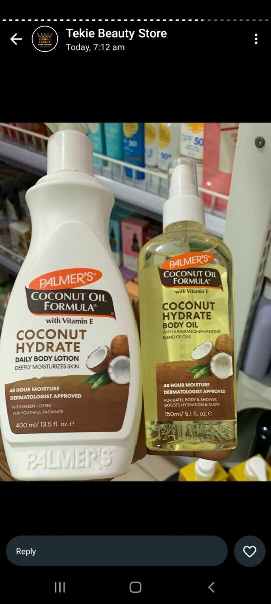 Palmers Coconut Hydrate Lotion