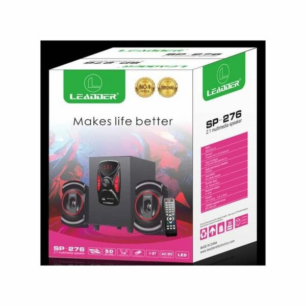 Enceinte Multimedia 2.1 Leader