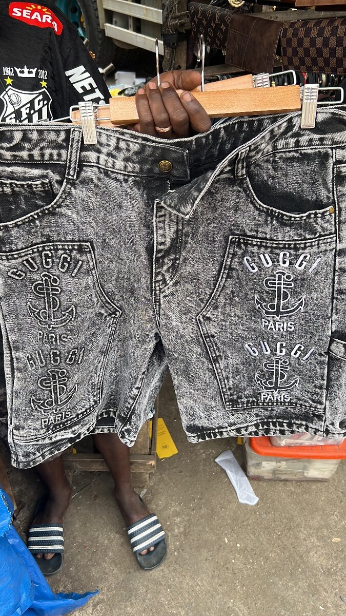 Shorts en jean décontractés