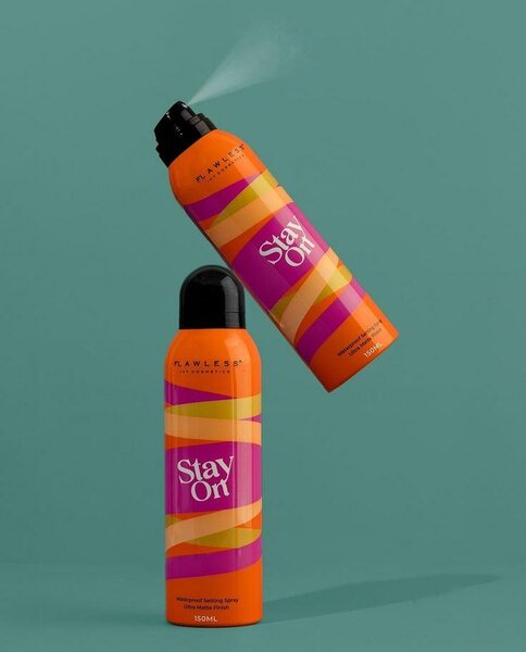 Spray fixateur maquillage