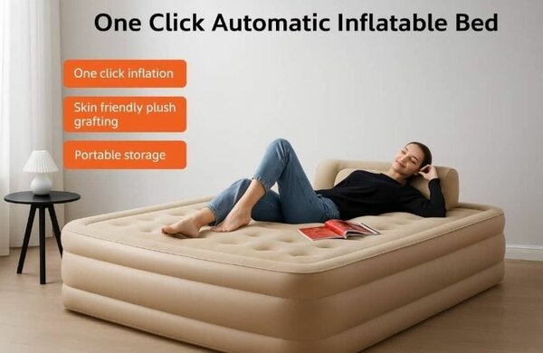 Lit gonflable automatique