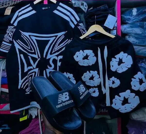 Ensemble t-shirt et short streetwear