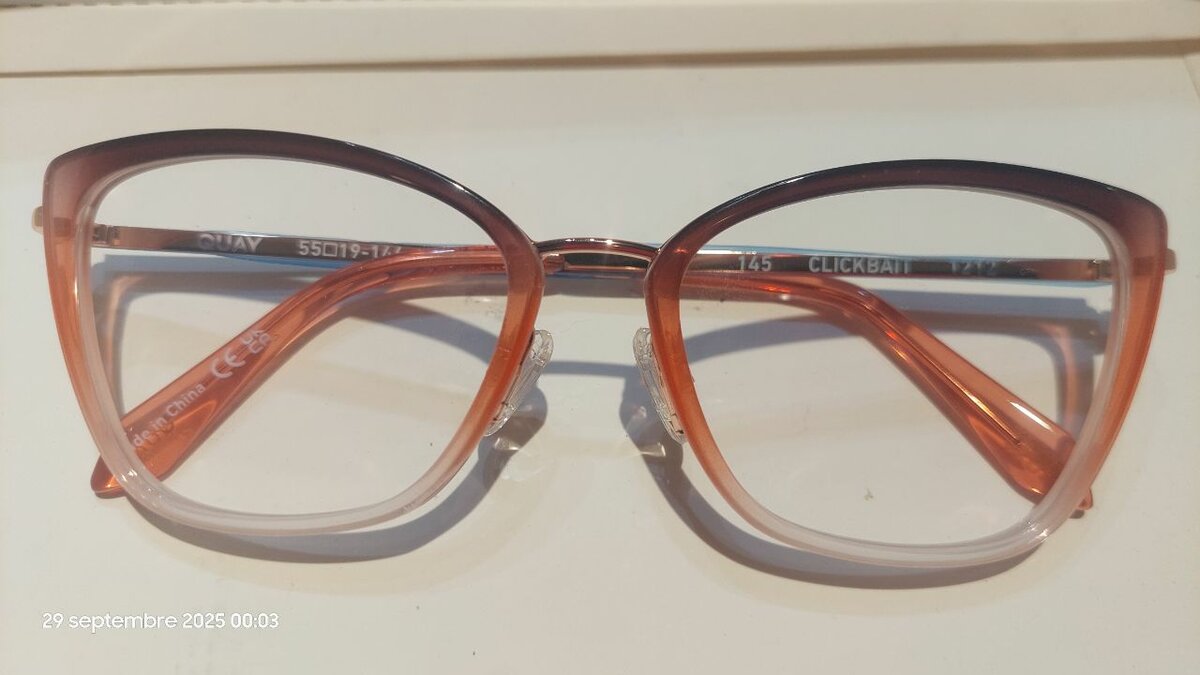 Lunettes de vue tendance QUAY