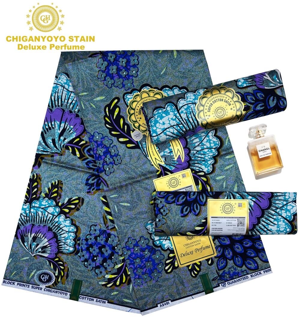 Tissu africain Chiganyoyo avec parfum