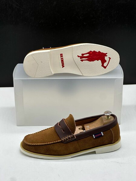 Mocassins en Cuir Marron Élégants