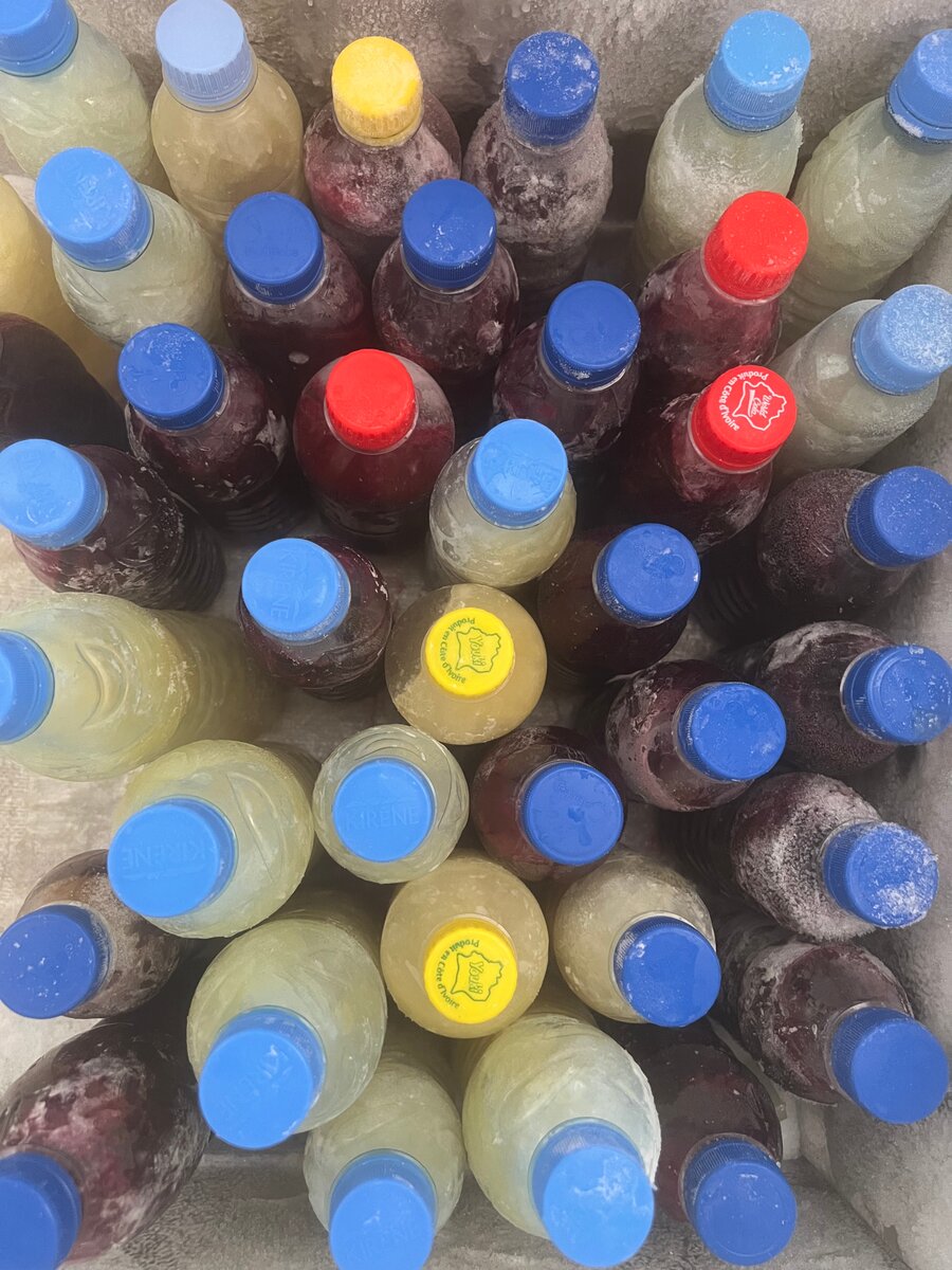 Jus naturel rafraîchissant