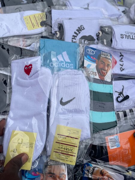 Chaussettes 100% coton