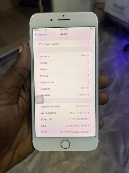 iPhone 7plus 128GIG UK used