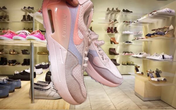 Baskets Femme Rose Mode