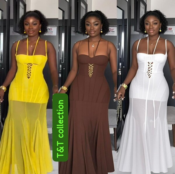 Robe élégante en maille