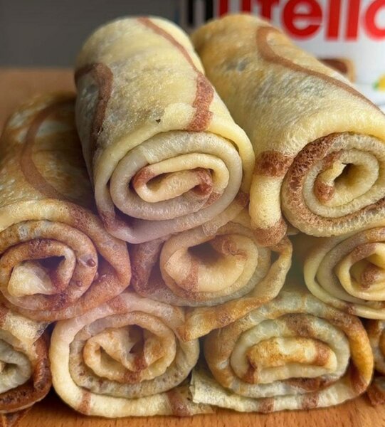 Crêpes délicieuses et gourmandes