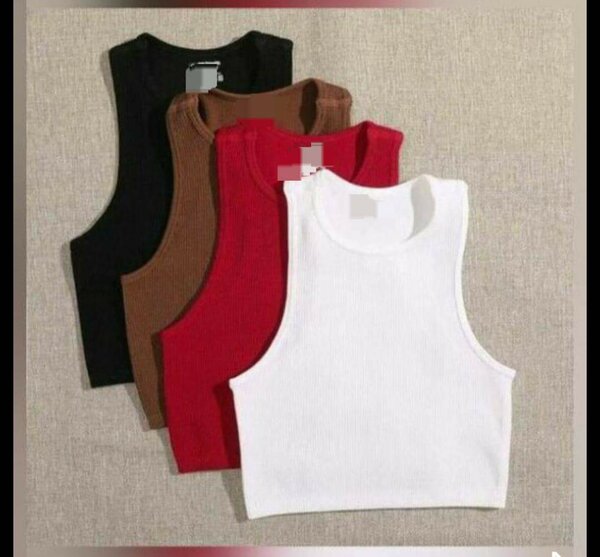 Débardeurs côtelés