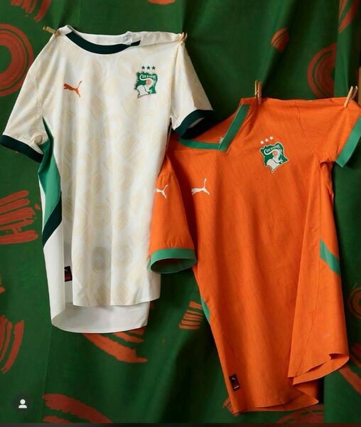 Maillot Équipe Côte d'Ivoire