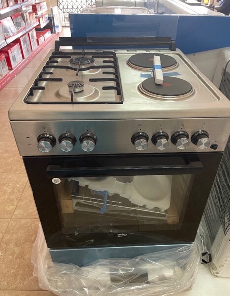 Beko 60*60 gas and electric stove (2 gas + 2 electric)