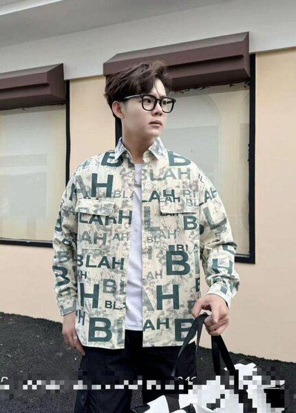 Chemise Homme Imprimé Style Urbain