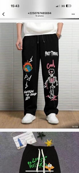 Pantalons de jogging tendance
