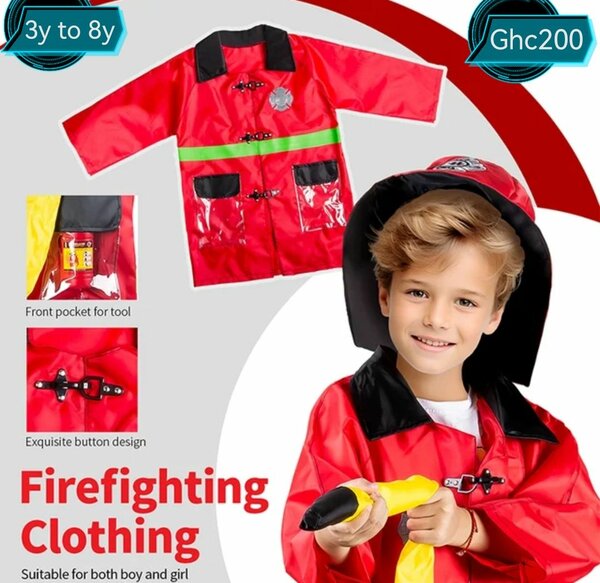 Kids Career Day Costumes - Fire Fighter