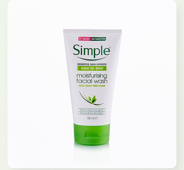 SIMPLE MOISTURIZING FACIAL WASH