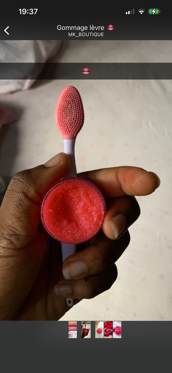 Gommage Lèvres Sel Rose