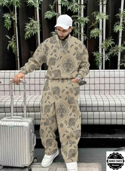 Ensemble décontracté imprimé