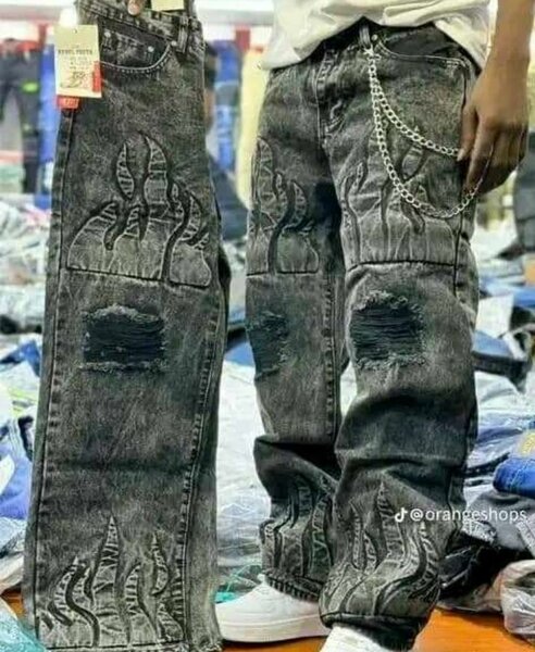 Jean baggy style gothique