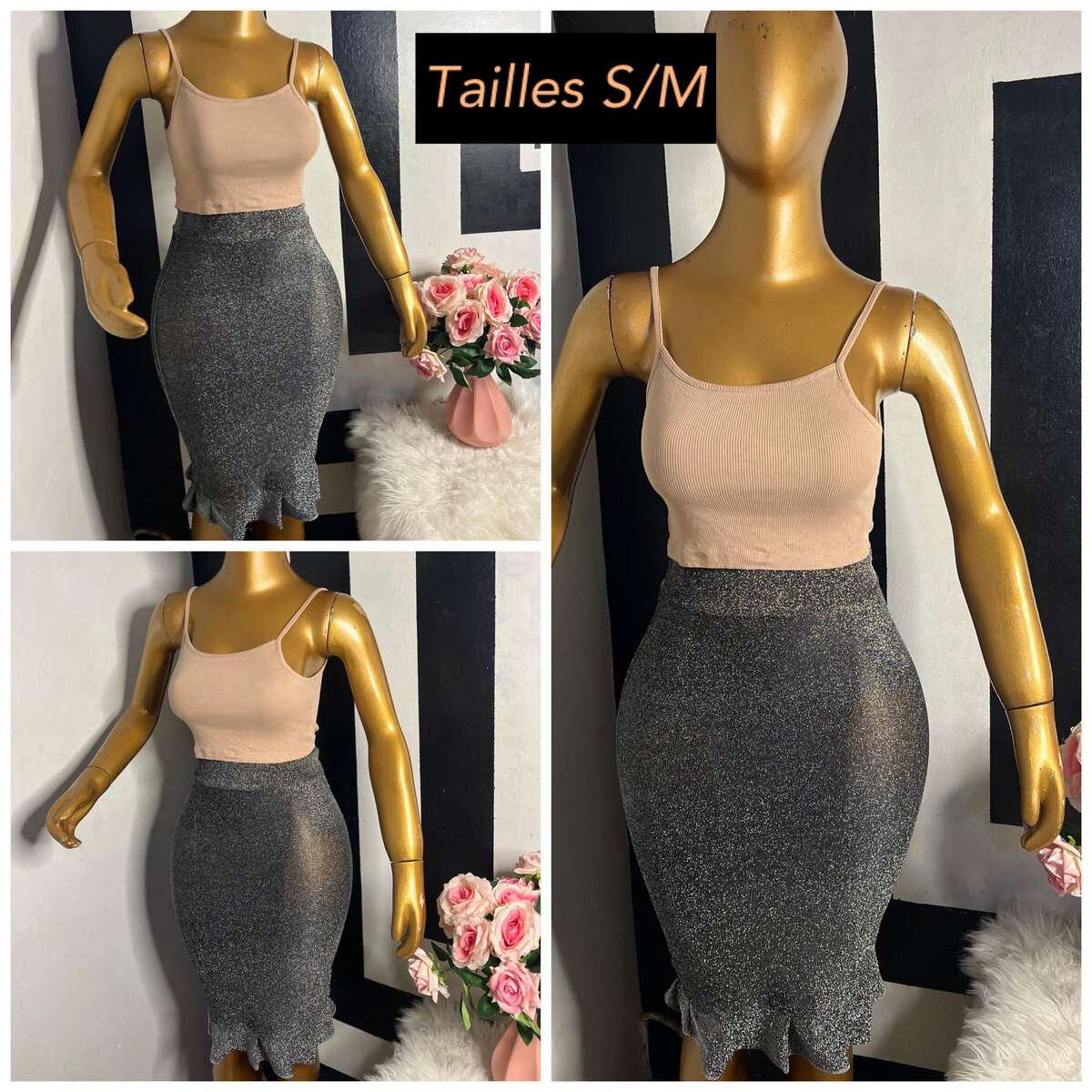 Robe Éléchic à Pois S/M