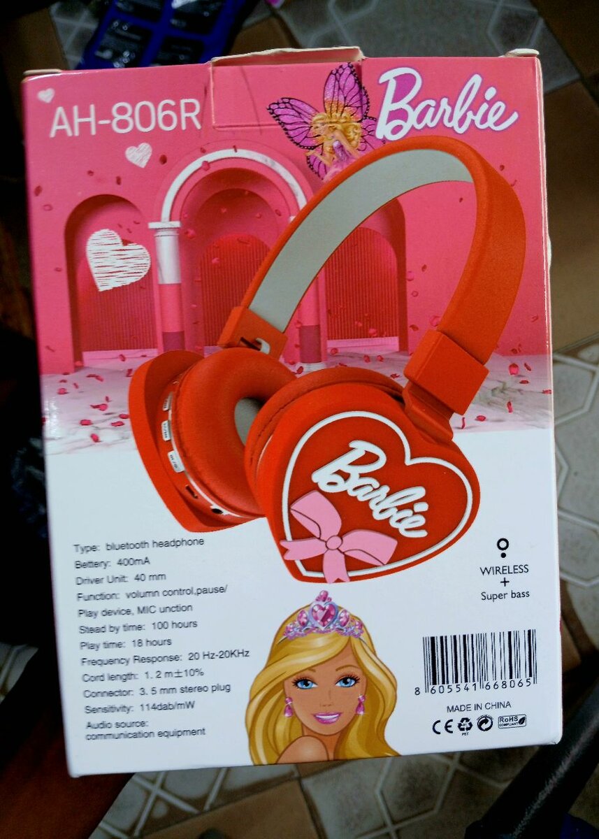 Jolie casque de  petite fille