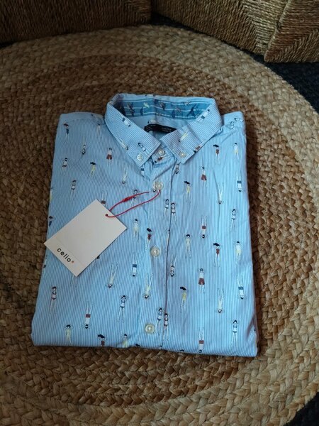 Chemise Homme Motifs Été