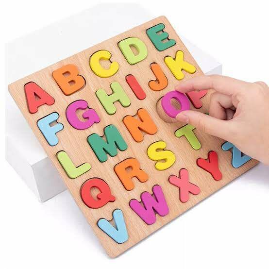 Wooden Alphabet and Number Boards