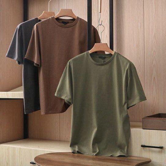 T-shirts basiques pour hommes