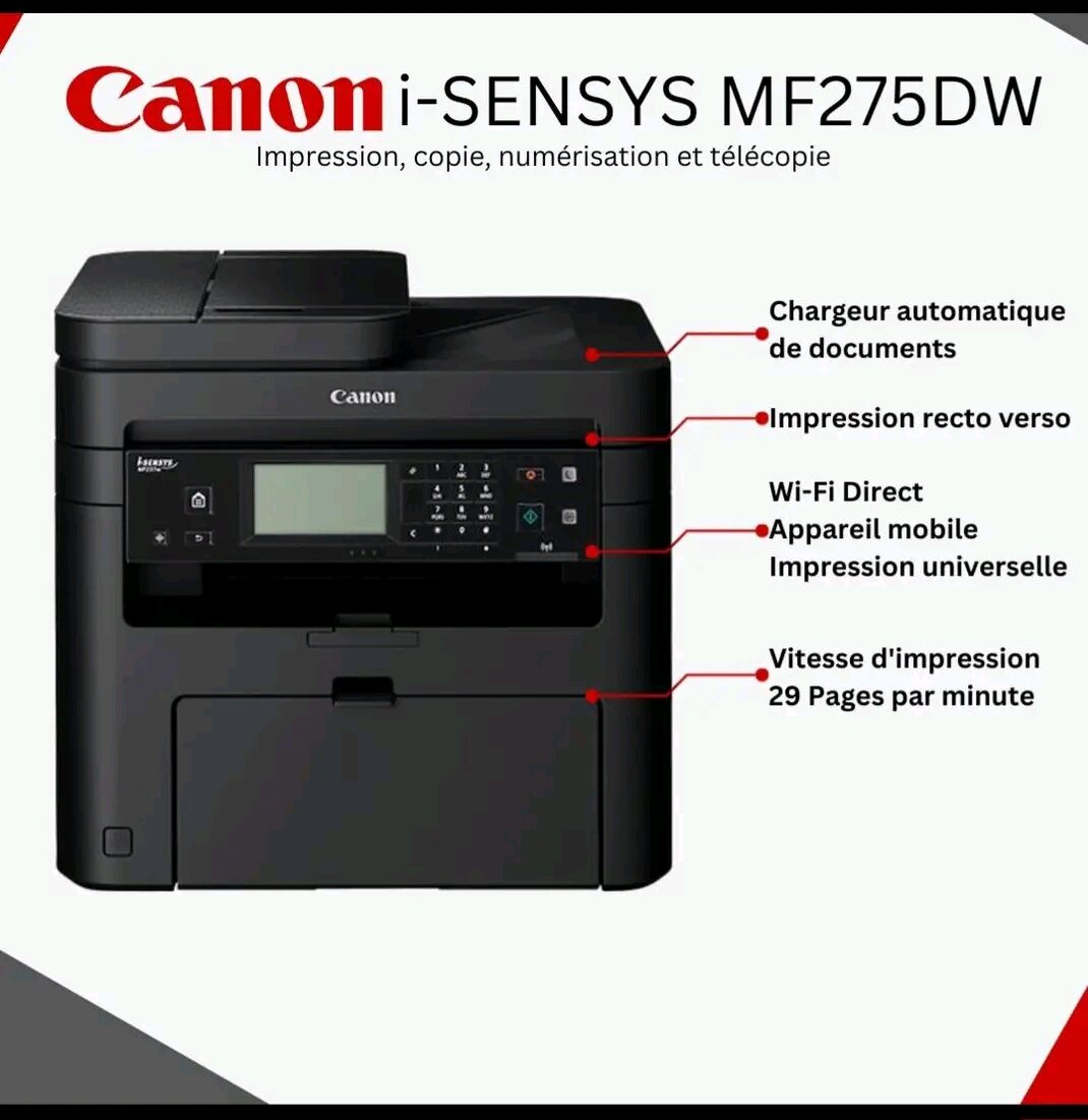 Canon i-SENSYS MF275DW Imprimante