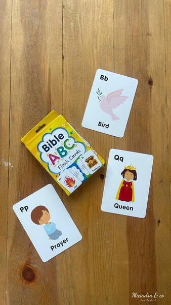 Bible ABC Flash Cards