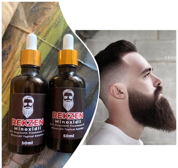 Rekzen minoxidil for beard and hair